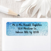 Étiquette Paint Splatter (En situation)