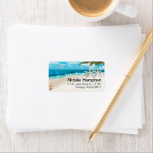 Étiquette Paire de White Sands Beach (En situation)