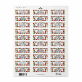 Étiquette Paislys concentré (Feuille entière)
