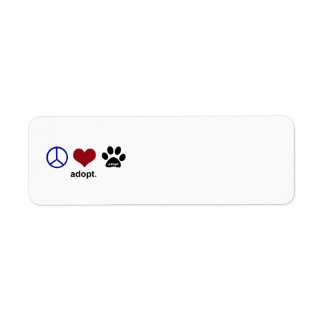 Étiquette Paix, amour, adoption
