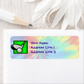 Étiquette Paix, Amour, Golf (En situation)