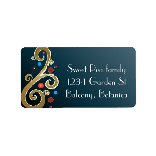 Étiquette Paix sur Terre I (Devant)