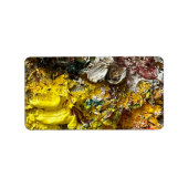 Étiquette Palette d'artiste #1 (Devant)