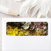 Étiquette Palette de l'artiste #1 (En situation)