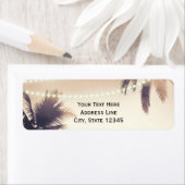 Étiquette Palmiers tropicaux & Lumières Crème Dream (En situation)