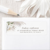 Étiquette Pampas Pampas Boho en herbe (En situation)