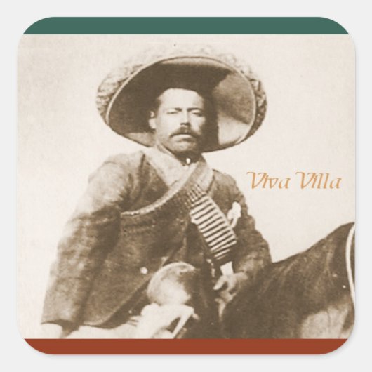 Étiquette Pancho Villa (Devant)