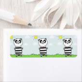 Étiquette Panda Kids (En situation)