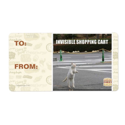 ÉTIQUETTE PANIER INVISIBLE (Devant)