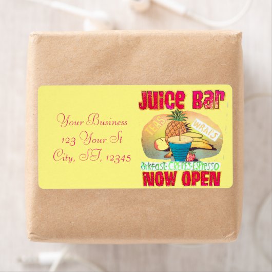 Étiquette Panneau Barre de jus Thunder_Cove (En situation)