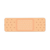 Étiquette pansement (Devant)