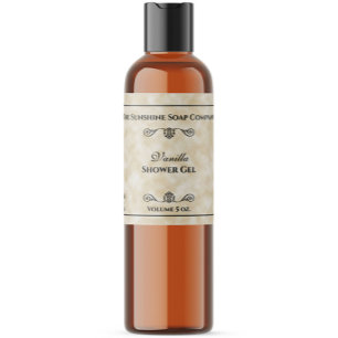 Étiquette Papier à parchemin tan style savon cosmétique