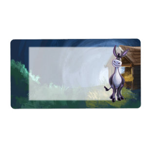 Étiquette Papier Donkey