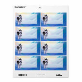 Étiquette Papier Husky (Feuille entière)