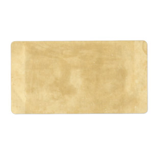 Étiquette Papier vieilli Vintage vierge