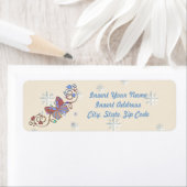 Étiquette papillon (En situation)