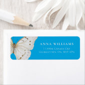 Étiquette Papillon blanc précoce (En situation)