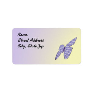 Étiquette Papillon de guingan