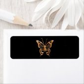 Étiquette Papillon d'or (En situation)