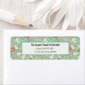 Étiquette Papillon Marguerite de la Vieille Clé Steampunk Ad (En situation)