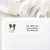 Étiquette Papillon (photo) (En situation)