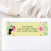 Étiquette Paradis tropical (En situation)