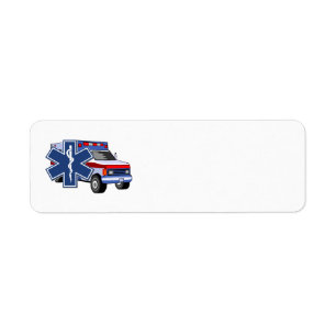 Étiquette Paramètre EMT d'ambulance EMS