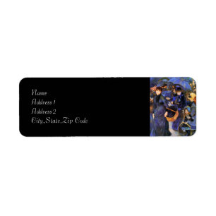 Étiquette Parapluies de Renoir