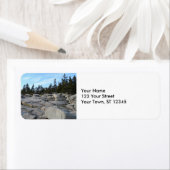 Étiquette Parc national de l'Acadie, Maine (En situation)