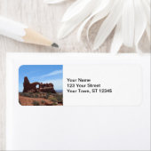 Étiquette Parc national de Turret Arch-Arches (En situation)