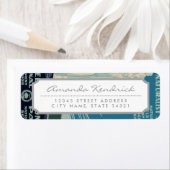 Étiquette Parc national de Yellowstone (En situation)