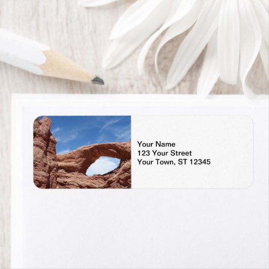 Étiquette Parc national des Arches (En situation)