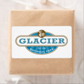 Étiquette Parc national du Glacier (En situation)