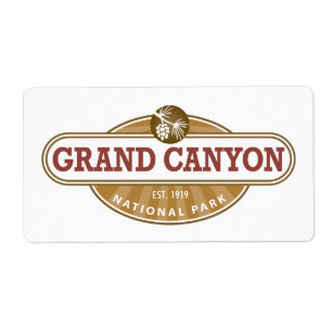 Étiquette Parc national du Grand Canyon