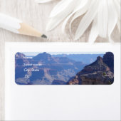 Étiquette Parc national du Grand Canyon, South Rim (En situation)