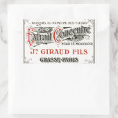 Étiquette parfum Paris vintage (Sac)