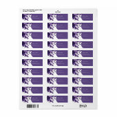 Étiquette Paris Romance : Mariage de la tour Eiffel à fleurs (Feuille entière)