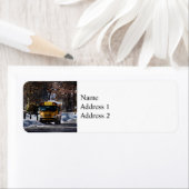 Étiquette Parked School Bus (En situation)