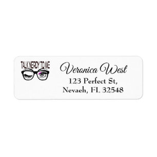 Étiquette Parlez Nerdy Pour Moi Geeks Lunettes Winking Eye r
