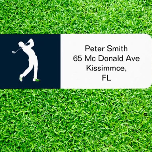 Étiquette Parti de la retraite à thème de golf