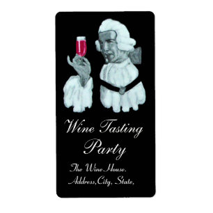 ÉTIQUETTE PARTI DÉGUSTATION DE VIN SOMMELIER