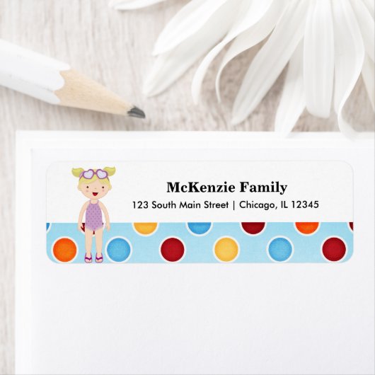 Étiquette Partie du pool (En situation)