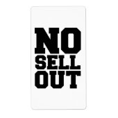 ÉTIQUETTE PAS DE VENTE (Devant)