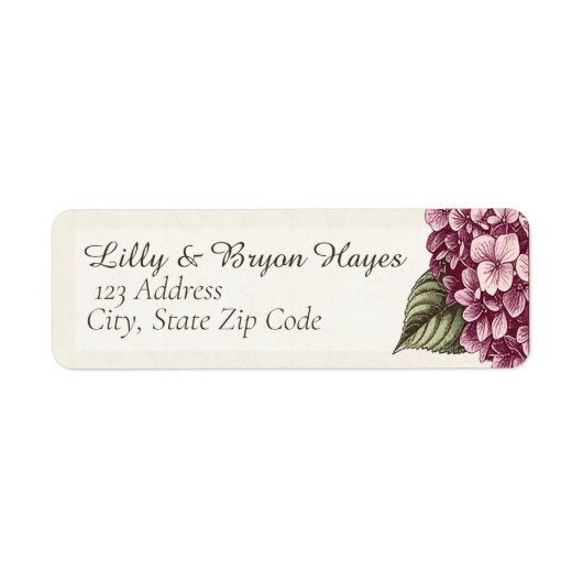 Étiquette PASSION | Wedding Invite Labels (Devant)