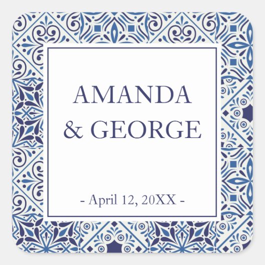 étiquette pastel mariage hydrangea et fleurs (Devant)