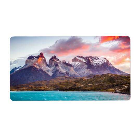 Étiquette Patagonie (Devant)