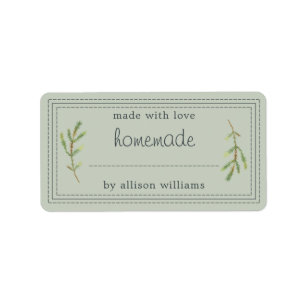 Étiquette Pâtisserie Rustique Maison Pâtisseries Confiture C