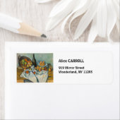 Étiquette Paul Cezanne - Le panier des pommes (En situation)