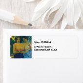 Étiquette Paul Gauguin - Deux femmes tahitiennes (En situation)