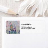 Étiquette Paul Signac (En situation)